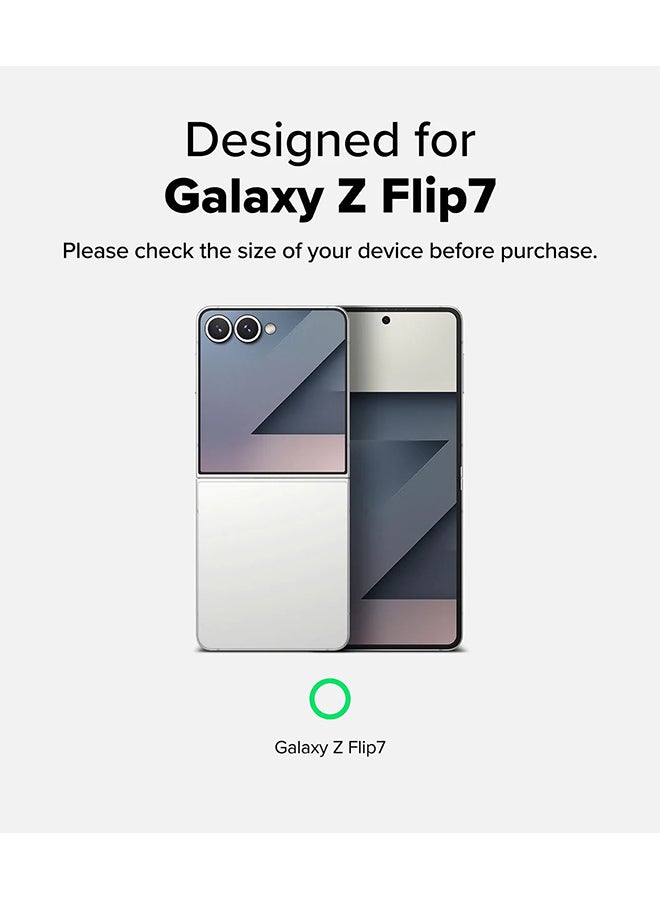 Ringke Dual Easy Pro Film [Self Healing Repair Coating] For Samsung Galaxy Z Flip 7 Screen Protector, 4-Layer Protection with Easy Installation Tool -2 Pack - Image 2