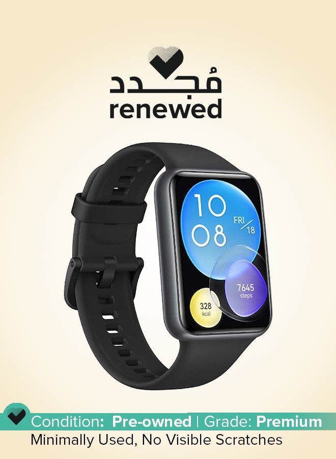 هواوي Renewed - Watch FIT 2 Active Edition Smartwatch Midnight Black - Image 1