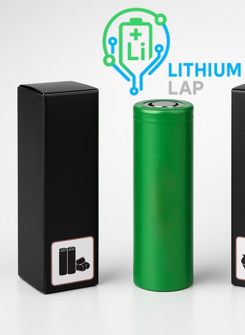 LG 3500 mAh LG 18650 Lithium-Ion Battery | 1 Piece – Original & High Performance GREEN - Image 4