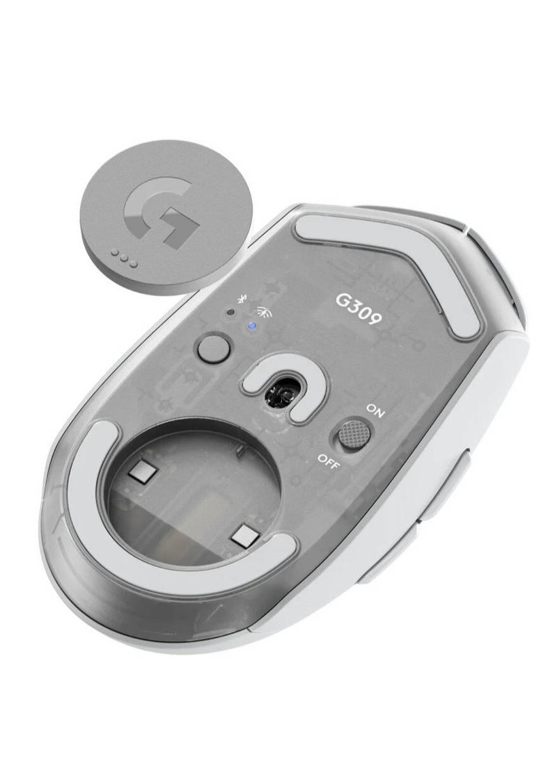 Logitech G309 LIGHTSPEED Wireless Gaming Mouse White - Image 4