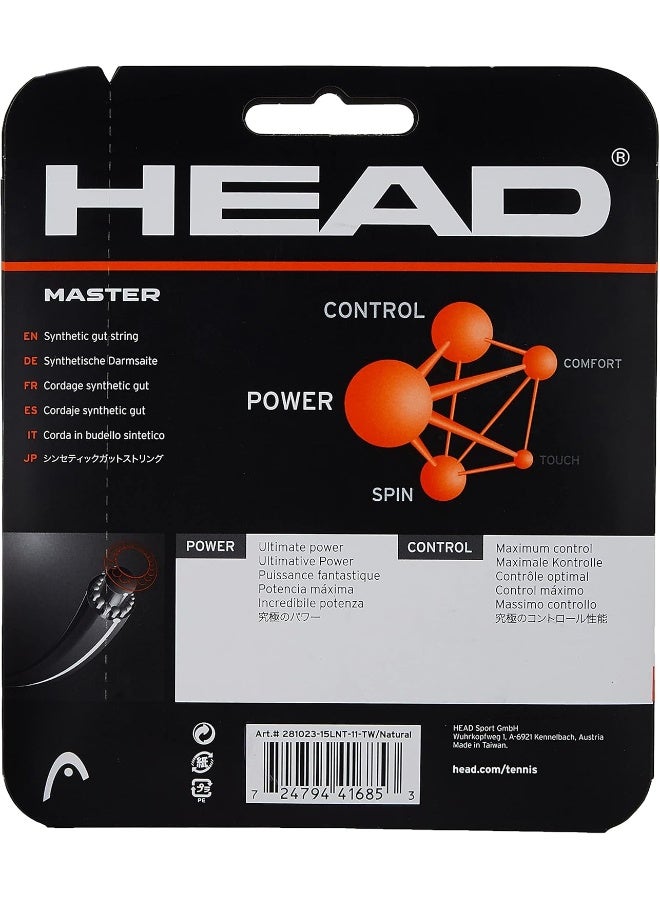 HEAD Master Tennis String – High Control and Feel for Competitive Play - Image 2