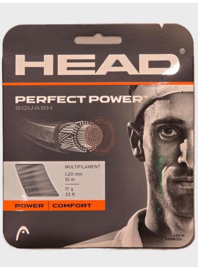 هيد Perfect Power Squash String 17L (Black) - Image 1