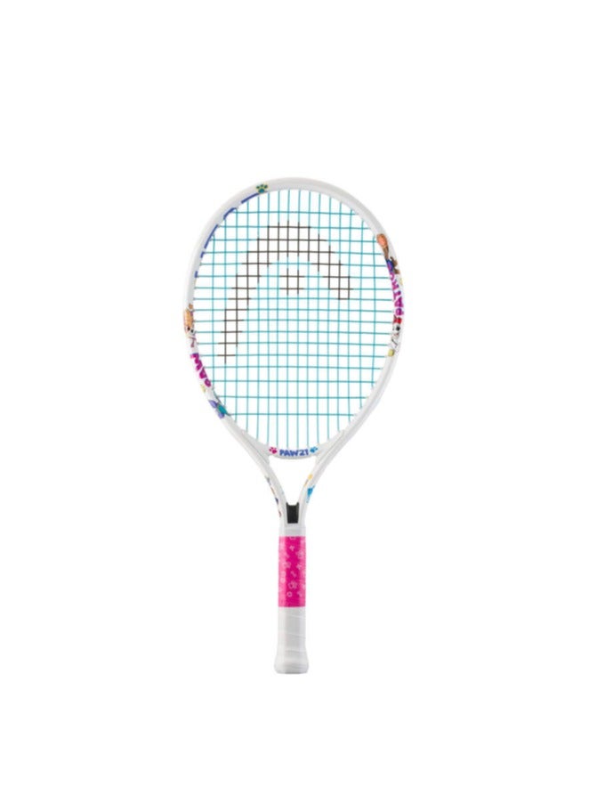HEAD White 19 inch Junior Tennis Racquet - Paw Patrol Edition 19 inch - Image 1