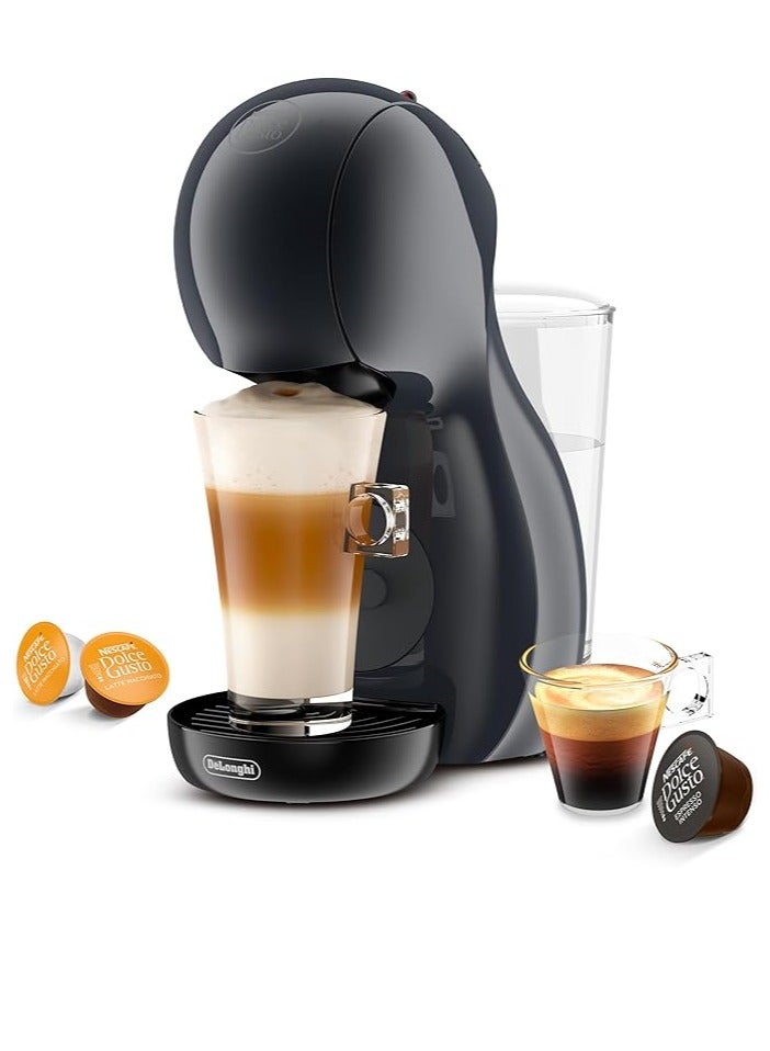 Nescafe De'Longhi Dolce Gusto Piccolo XS EDG210.A Coffee Capsule Machine with Compact Design, Auto Shut-Off, Hot and Cold Drinks, 15 Bar Pressure, Black 0.8 L 1460 W Dolce Gusto Piccolo XS black  - Image 1