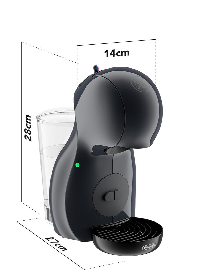 Nescafe De'Longhi Dolce Gusto Piccolo XS EDG210.A Coffee Capsule Machine with Compact Design, Auto Shut-Off, Hot and Cold Drinks, 15 Bar Pressure, Black 0.8 L 1460 W Dolce Gusto Piccolo XS black  - Image 3