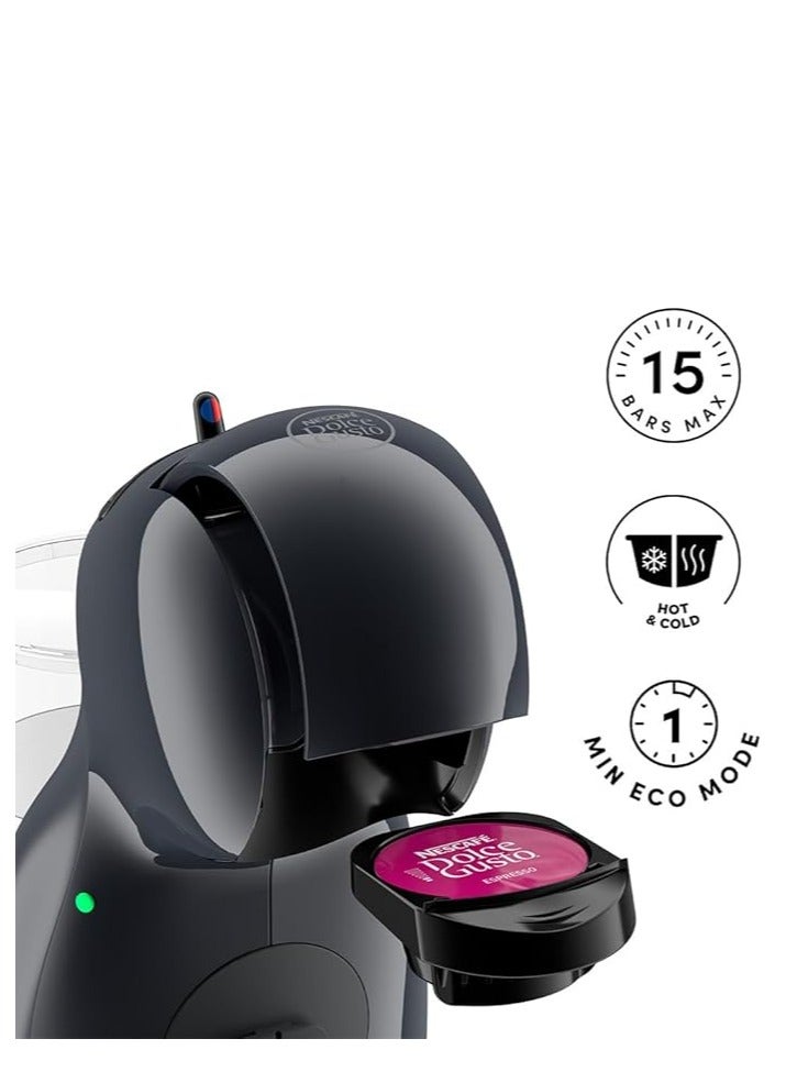 Nescafe De'Longhi Dolce Gusto Piccolo XS EDG210.A Coffee Capsule Machine with Compact Design, Auto Shut-Off, Hot and Cold Drinks, 15 Bar Pressure, Black 0.8 L 1460 W Dolce Gusto Piccolo XS black  - Image 5