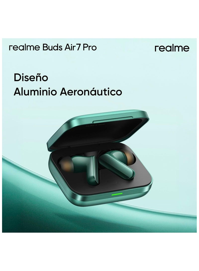 ريل مي سماعات ريلمي بودز إير 7 برو مع ترجمة حية بالذكاء الاصطناعي، سائق مزدوج 11 مم + 6 مم، 48 ساعة من وقت التشغيل، 53 ديسيبل إلغاء الضوضاء النشط، LHDC، 45 مللي ثانية زمن انتقال منخفض، صوت مكاني 360°، مقاومة للغبار والماء IP55 - Image 4