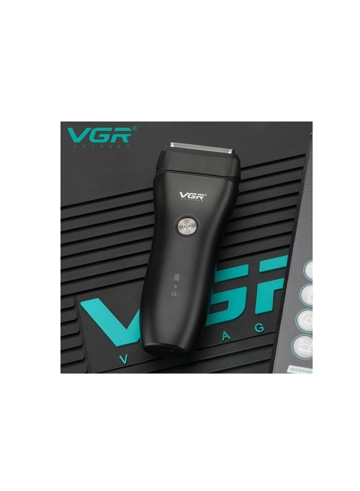 VGR V-351 2-in-1 Electric Shaver Trimmer - Black - Image 3