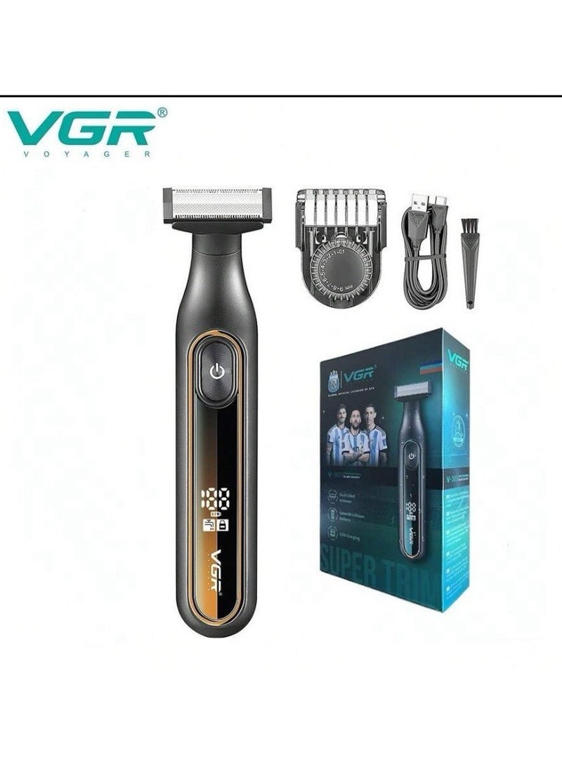 VGR V-360 Electric Shaver Beard Trimmer for Men, Waterproof And Rechargeable - Multicolour - Image 1