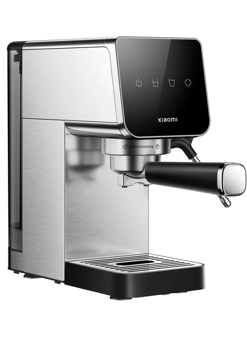 شاومي Semi Automatic Espresso Machine, Milk Frother 20 Bar  Pump 0.9 L 1350 W CME003 Silver  - Image 5