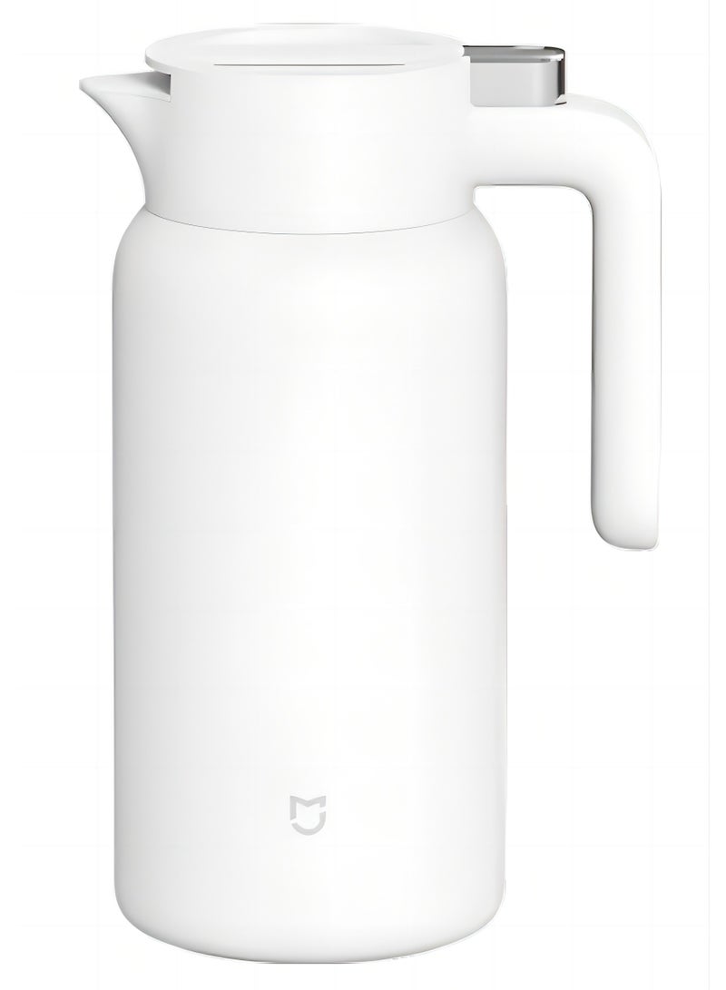 Xiaomi Mijia Insulated Kettle – Long-Lasting Temperature Lock, 316L Stainless Steel Inner, Anti-Backflow Spout - 1.8 L 2 W MJBWH01PL White - Image 1