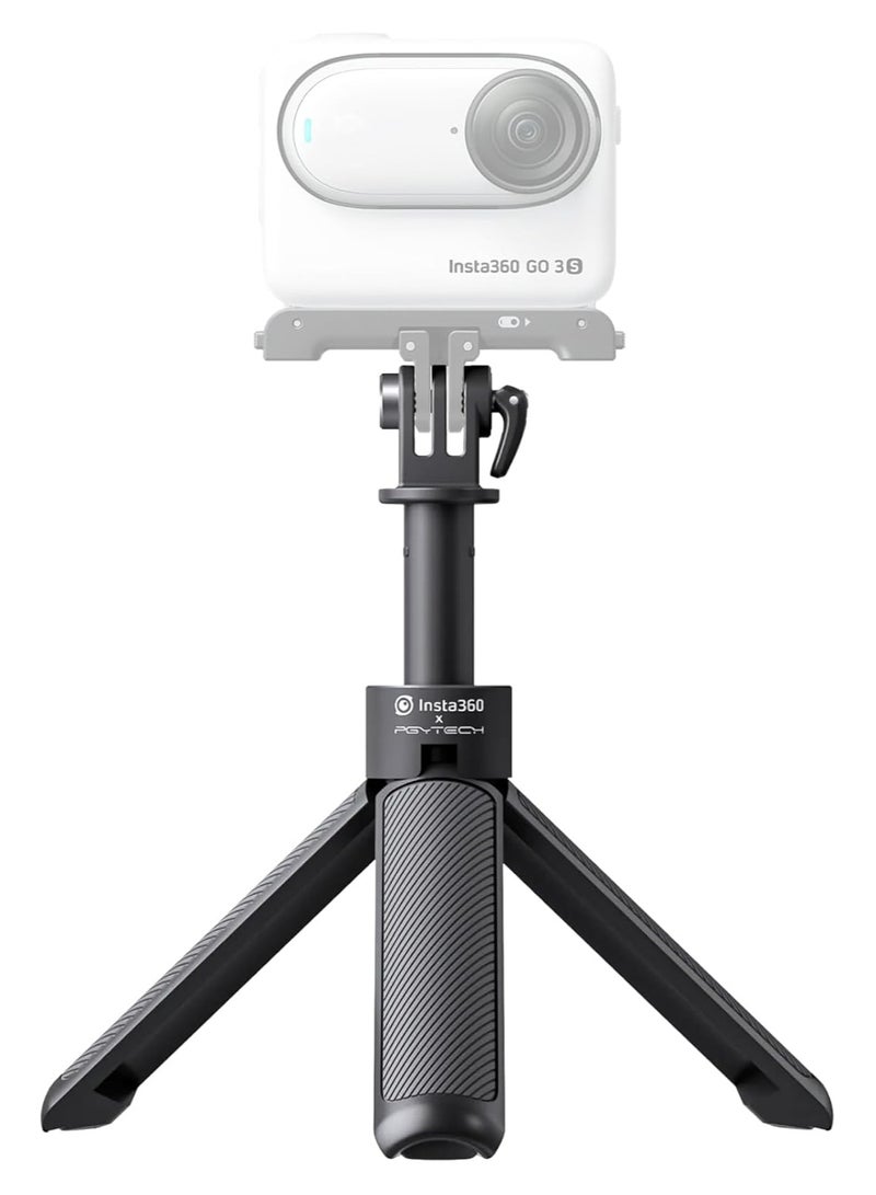 انستا 360 2-In-1 Invisible Selfie Stick + Mini Tripod Black - Image 2