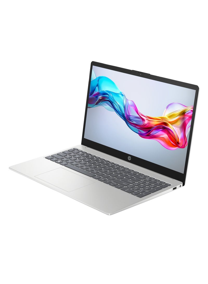 HP Laptop With 15.6 Inch Touch Screen Full HD (1920X1080) Display, Intel Core 5-120U Processor/16GB RAM DDR4/512GB SSD/Windows 11/ English Natural Silver - Image 2
