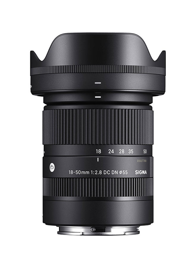SIGMA 18-50mm DC DN (C ) F2.8 for Sony E Mount Black - Image 1