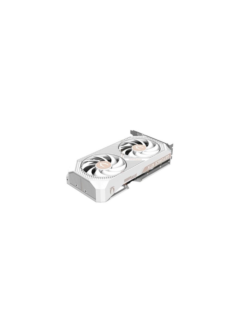 ZOTAC GAMING GeForce RTX 5060 Twin Edge OC White Edition 8GB GDDR7 128-Bit GPU, IceStorm 2.0 Dual Fan, Boost Clock 2527 MHz, DLSS 4, Ray Tracing, HDMI 2.1b & 3x DisplayPort 2.1, PCIe 4.0, Metal Backplate, Compact 2-Slot Design, VR Ready, 8K/165Hz Support, NVIDIA Reflex & AV1, White Color | ZT-B50600Q-10M  - Image 5