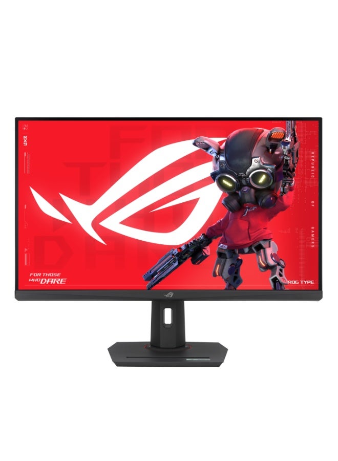 ASUS ROG Strix XG32UCG 31.5" 4K 160Hz / FHD 320Hz Fast IPS Gaming Monitor, 0.3ms, HDR400, 95% DCI-P3, G-SYNC/FreeSync, HDMI 2.1, DP 1.4, USB-C PD, ELMB Sync, Height Adjustable, Aura Sync RGB | 90LM0B01-B01171 black - Image 1