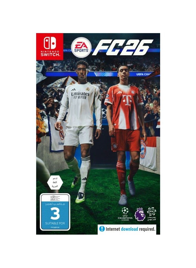 EA Sports FC 26 - Standard Edition Switch - UAE version - Nintendo Switch - Image 1