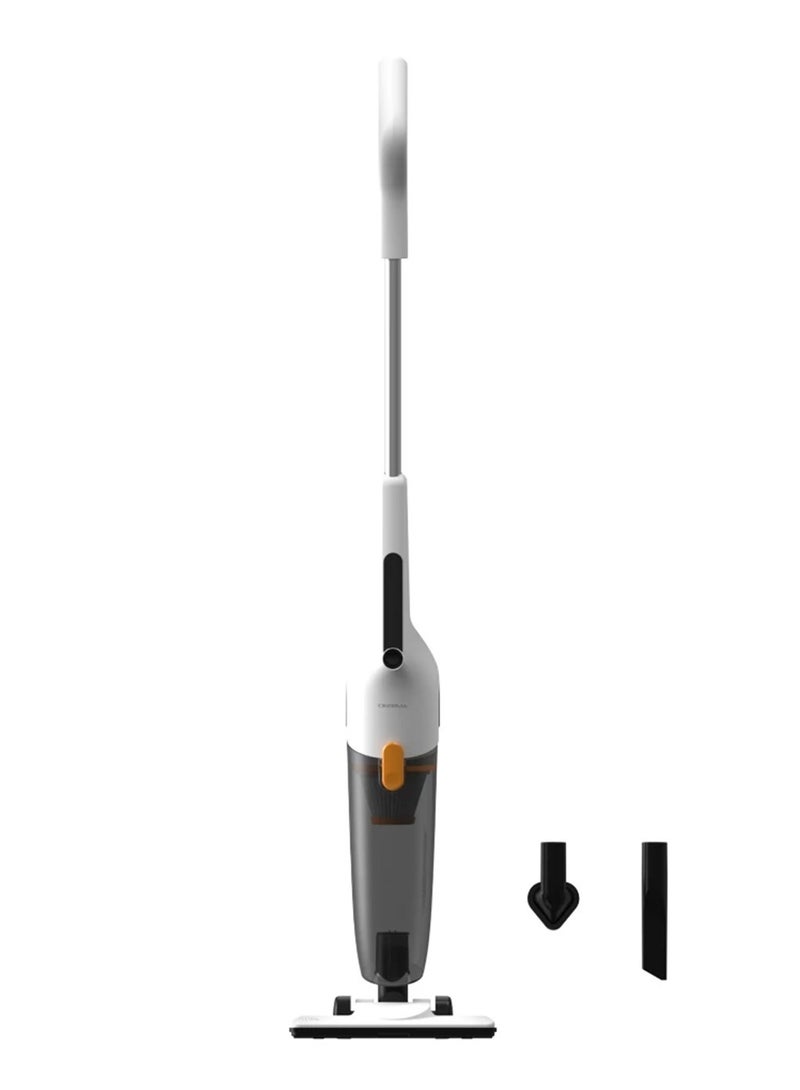 Deerma Vacuum Cleaner, 2-in-1 Handheld & Stick Vacuum, 17Kpa Powerful Suction, 1.7L Dust Cup, Lightweight Portable Vacuum for Home, Bed, and Car 600 W DX170 White - Image 2