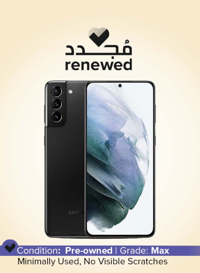 Samsung Renewed - Galaxy S21 Plus Dual SIM Black 8GB RAM 128GB 5G - International Version - Image 1