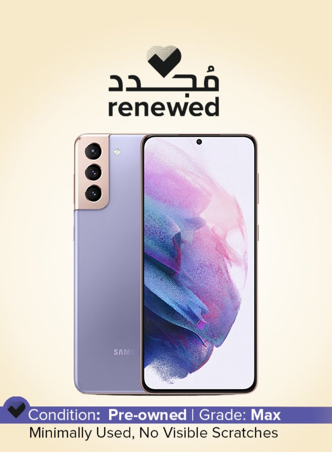 Samsung Renewed - Galaxy S21 Plus Dual SIM Purple 8GB RAM 128GB 5G - International Version - Image 1
