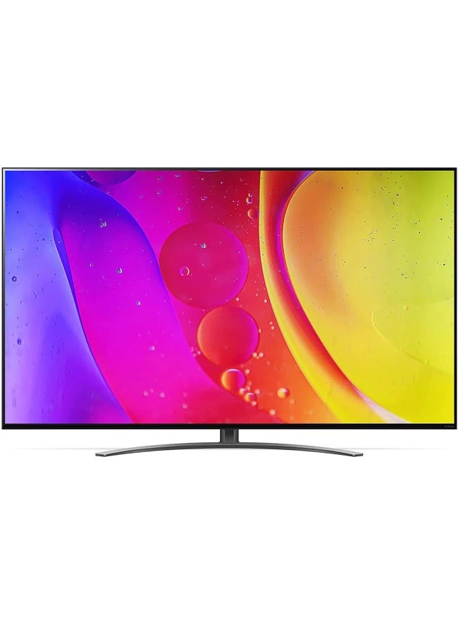 LG Renewed - 55-Inch NanoCell Nano Color A5 Gen 5 4K Processor Local Dimming TV 55NANO846QA-AMAE black - Image 2