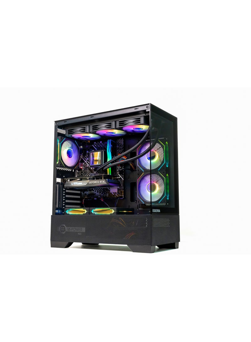 Setup Master Gaming PC With Intel Core i5-12400F Processor/16GB RAM DDR5/1TB SSD/Nvidia GeForce RTX 3050 Graphics Card/Windows 11 Pro/ Black  - Image 3