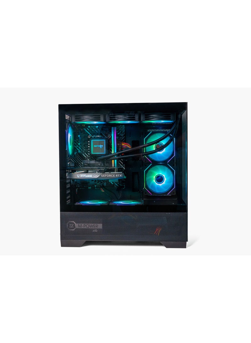 Setup Master Gaming PC With Intel Core i5-12400F Processor/16GB RAM DDR5/1TB SSD/Nvidia GeForce RTX 3050 Graphics Card/Windows 11 Pro/ Black  - Image 2