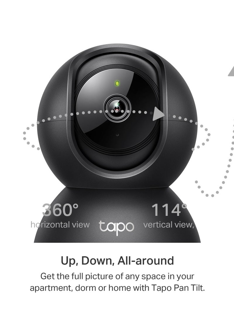 TP-LINK Tapo C211 – 2K 3MP Pan/Tilt Indoor Security Camera with AI Detection & Night Vision - Image 2