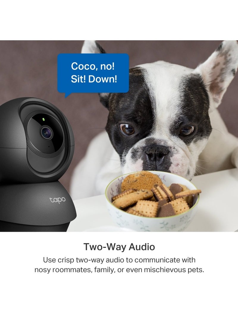 TP-LINK Tapo C211 – 2K 3MP Pan/Tilt Indoor Security Camera with AI Detection & Night Vision - Image 4