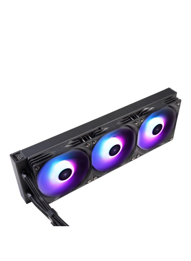 إكس بي جي TRITON II 360SE ARGB CPU Liquid Cooler 300W TDP - AIO Water Cooling System - Support LGA 1851/1700/1200/115x AM4/AM5 - AURA SYNC, RGB FUSION 2.0, MSI Mystic light Sync, ASRock Sync black - Image 4