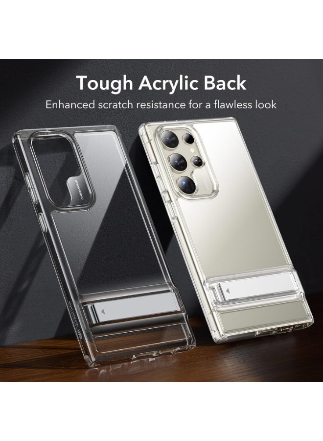 اي اس ار حافظة لجهاز سامسونج جالكسي S24 ألترا، غطاء مع حامل S24 ألترا مع 3 أوضاع للحامل، حماية من السقوط بمعايير عسكرية، حافظة هاتف رفيعة مضادة للصدمات مع حامل مسجل براءة اختراع - Image 2