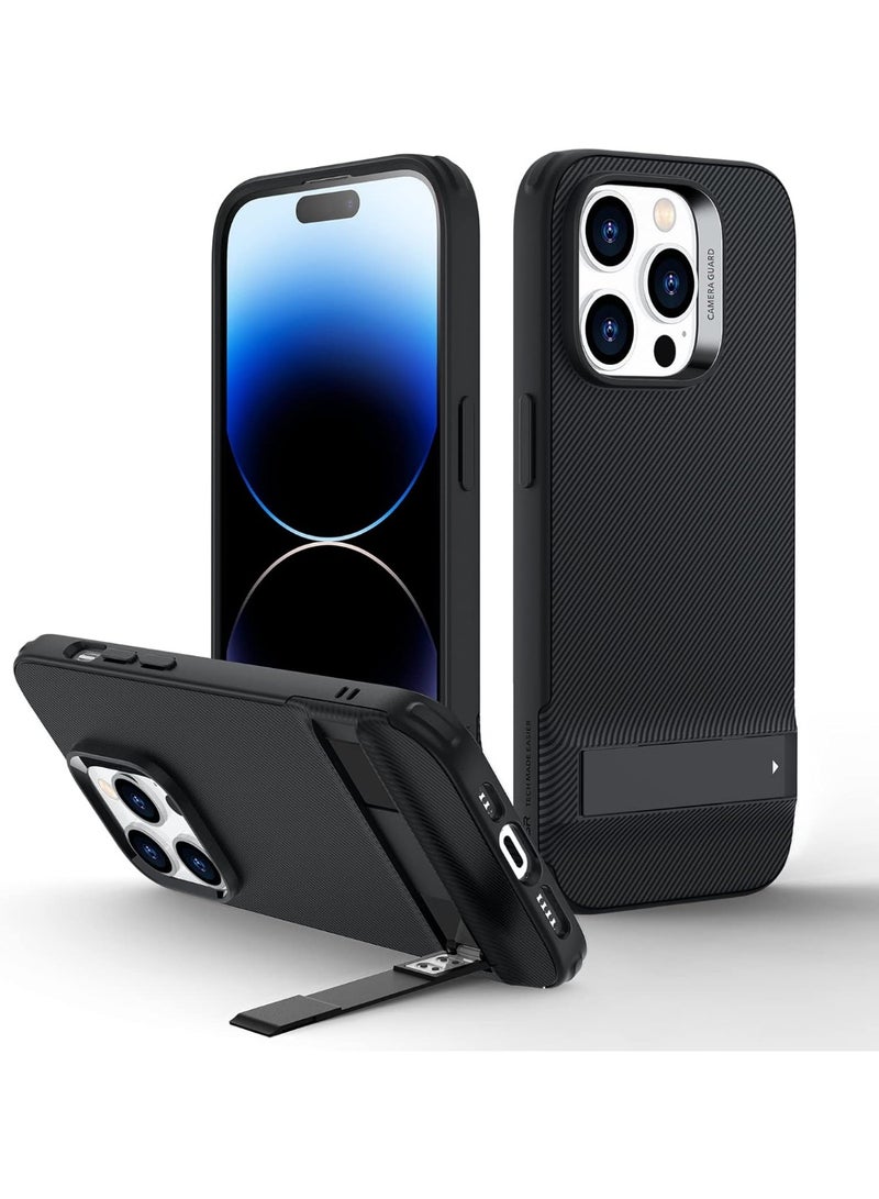 ESR For iPhone 14 Pro Max Case, perfect-Grade Protection, Shockproof Air-Guard Corners, Yellowing-Resistant Acrylic Back, Phone Case for iPhone 14 Pro Max, Air Armor Case black - Image 1