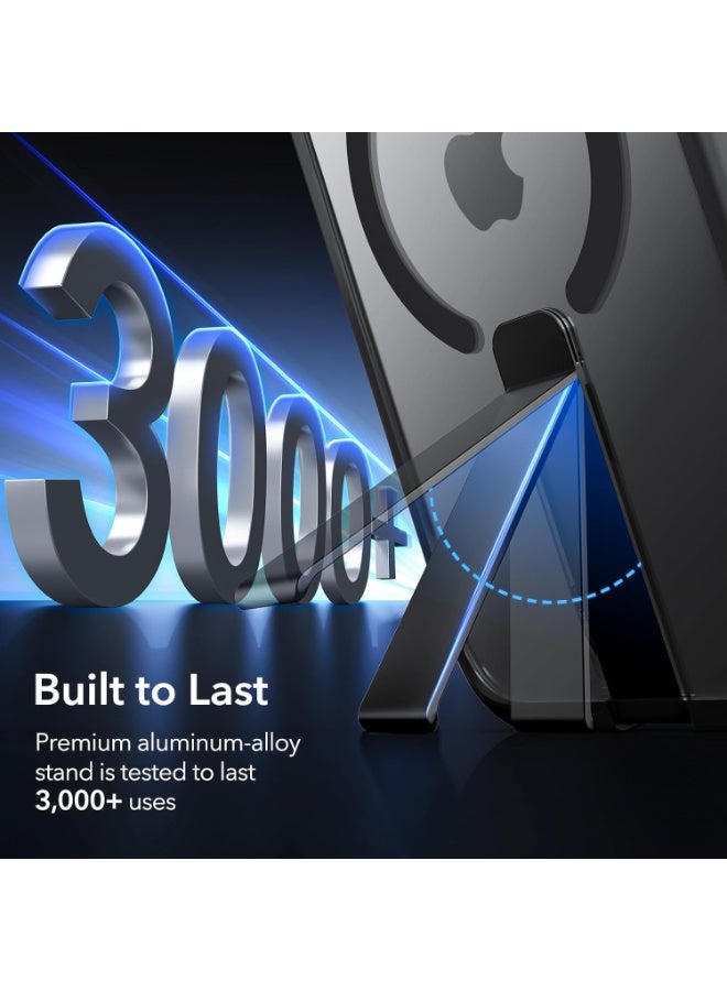 اي اس ار For iPhone 15 Pro Max Case,Compatible with MagSafe,Fully Adjustable Flickstand,Military-Grade Drop Protection,Slim Back Cover with Patented Kickstand, Boost Series black - Image 3