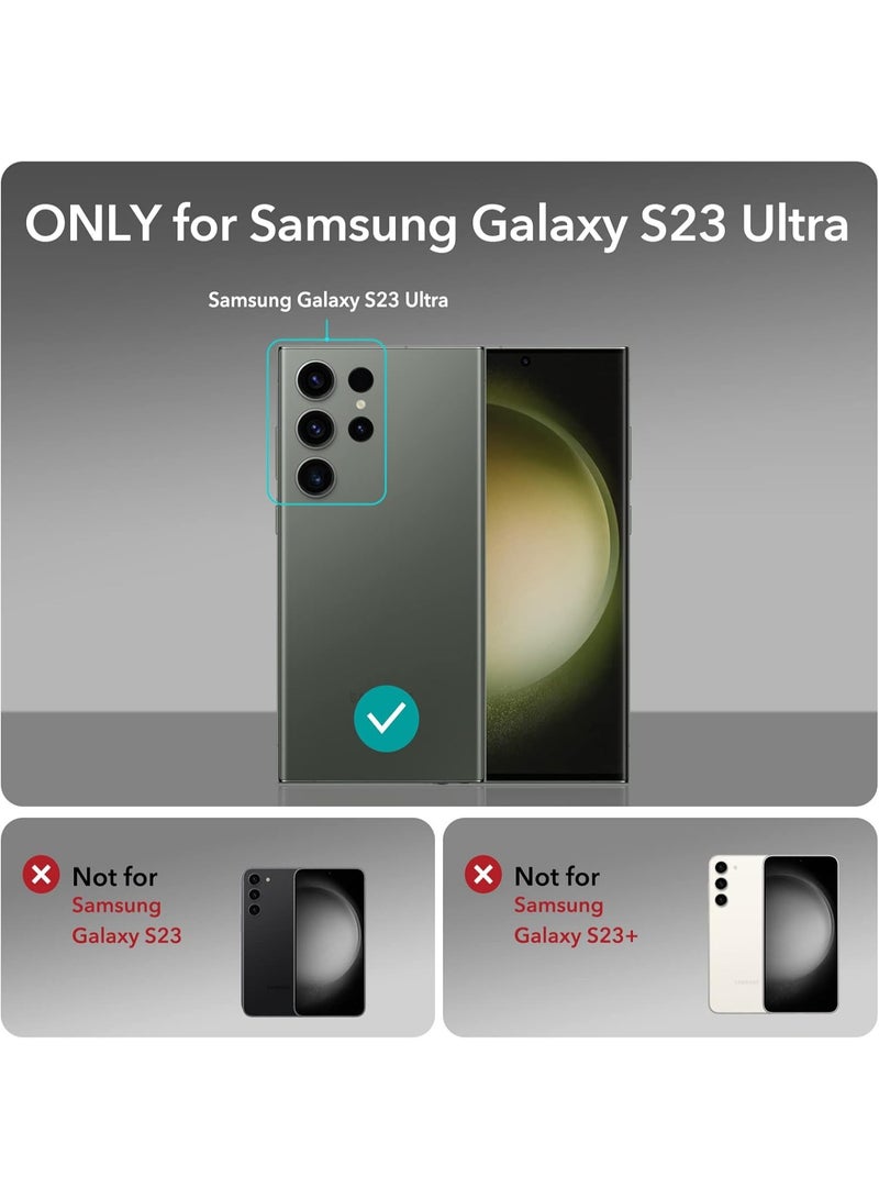 ESR For Samsung S23 Ultra Case, 3 Stand Modes for S23 Ultra Stand Case, Military-Grade Drop Protection, Supports Wireless Charging, Boost Kickstand Case for Samsung Galaxy S23 Ultra black - Image 2