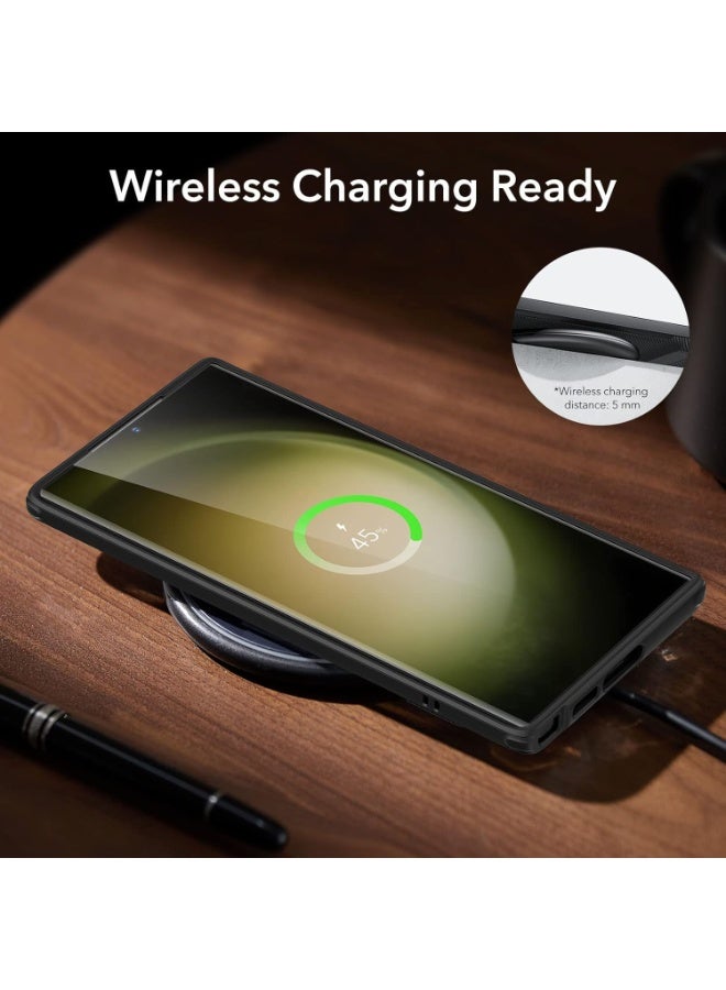 ESR For Samsung S23 Ultra Case, 3 Stand Modes for S23 Ultra Stand Case, Military-Grade Drop Protection, Supports Wireless Charging, Boost Kickstand Case for Samsung Galaxy S23 Ultra black - Image 3