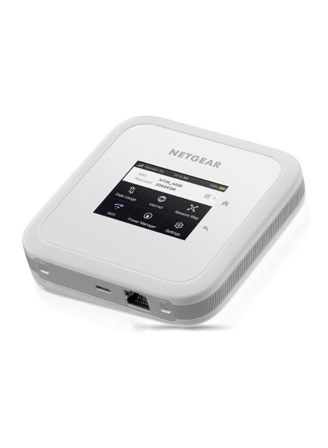 NETGEAR Nighthawk M6 5G WiFi 6 Mobile Hotspot Router MR6110 Blazing Fast Wireless Hotspot Router, Unlocked white  - Image 4