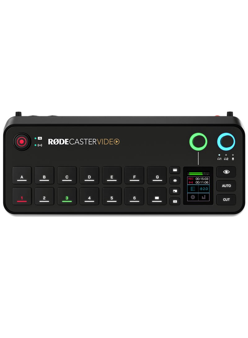 رود كونسول إنتاج الفيديو والصوت RØDECaster Video - Image 1