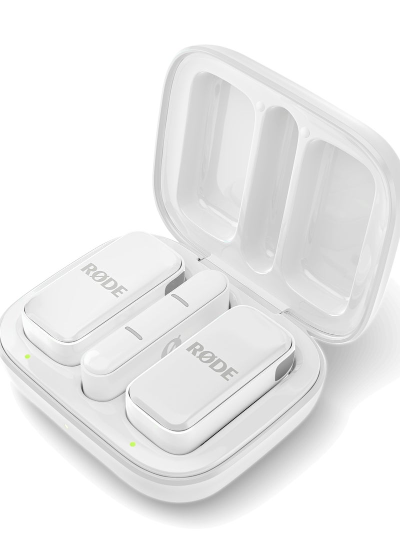 RODE Wireless Micro Ultra-compact Wireless Microphone, USB-C Version - White WIMICROCW white - Image 2
