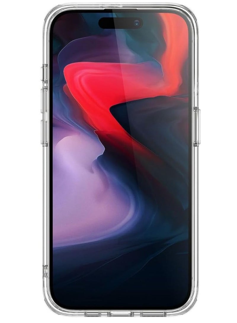 ESR Classic Hybrid Case (HaloLock), Compatible with iPhone 15 Pro Max, Clear Grey Clear Grey - Image 2