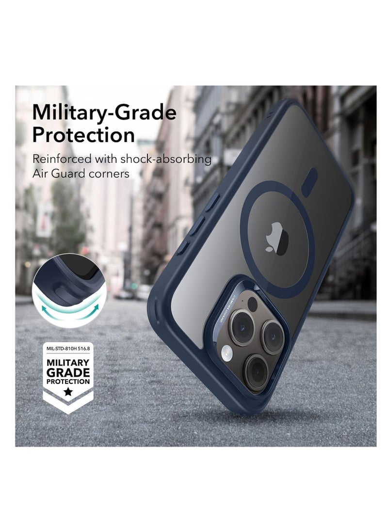 ESR for iPhone 15 Pro Max Case, Compatible with MagSafe, Yellowing Resistant, Scratch-Resistant Back, Magnetic Phone Cover for iPhone 15 Pro Max, Classic Series, Clear Blue Clear Blue - Image 5