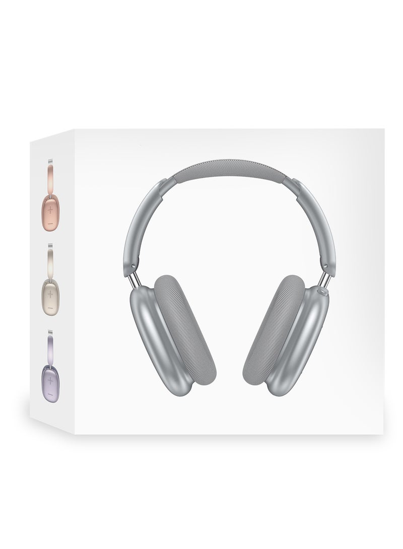 MARGOUN Air Max Pro Wireless Over Ear Headphones with Active Noiose Cancellation and Built-in Mi, Comfortable and Lightweight - Starlight Starlight  - Image 3