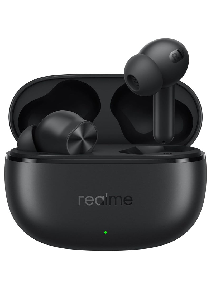 ريل مي T200X Headphones - Experience ANC - Powered Immersive Audio with Enhanced Comfort Earbuds black - Image 1