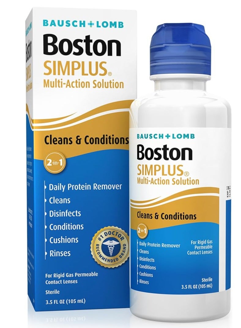 Bausch + Lomb Women's Simplus Multi-Action Solution by Bausch + Lomb – 3.5 fl oz - Image 1