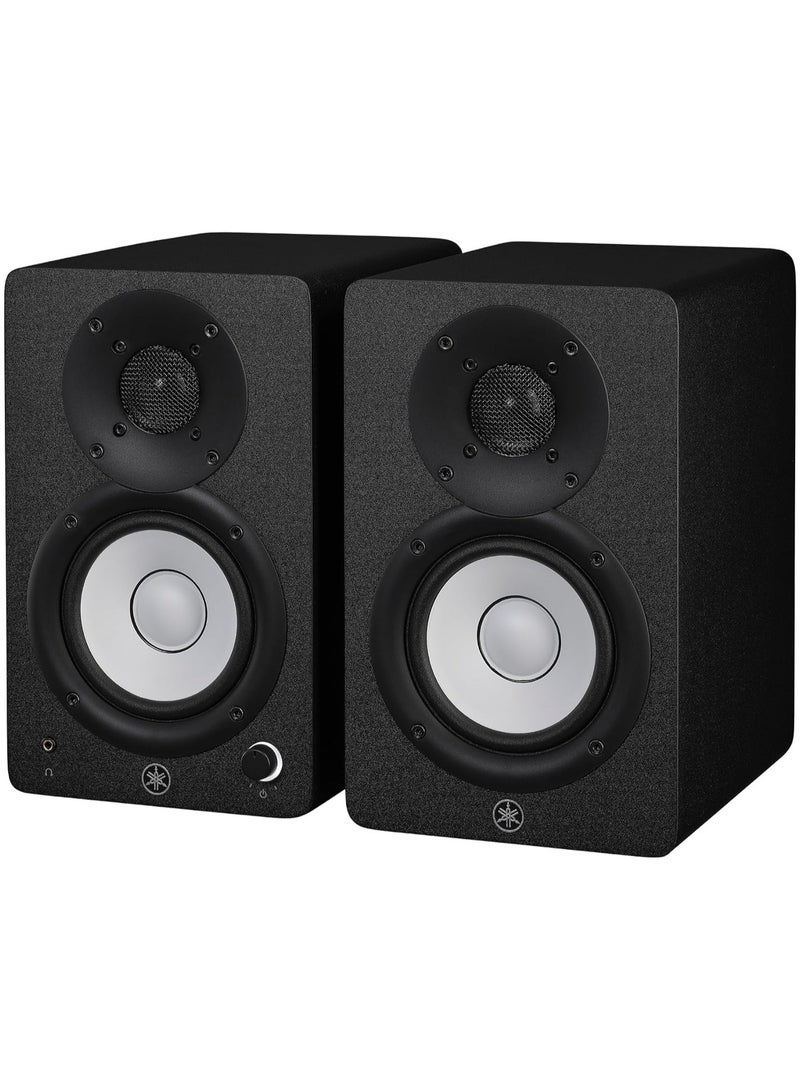 YAMAHA HS4 4.5-inch Powered Studio Monitor Pair Black - Image 1