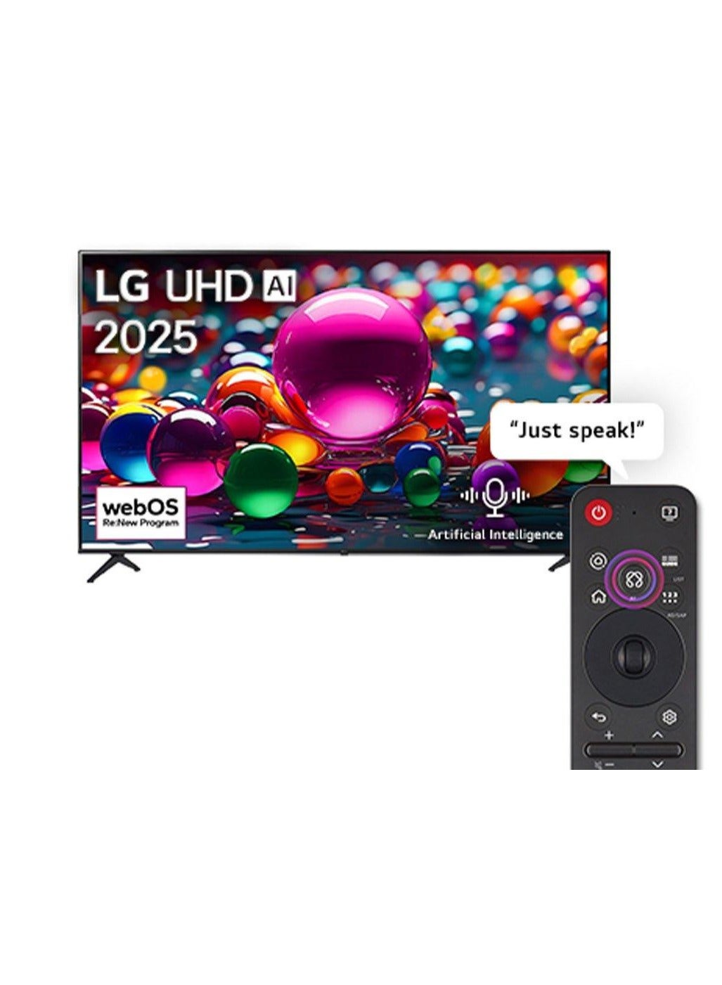 55 inch UHD 4K Smart TV Black 55UA85006LA Black