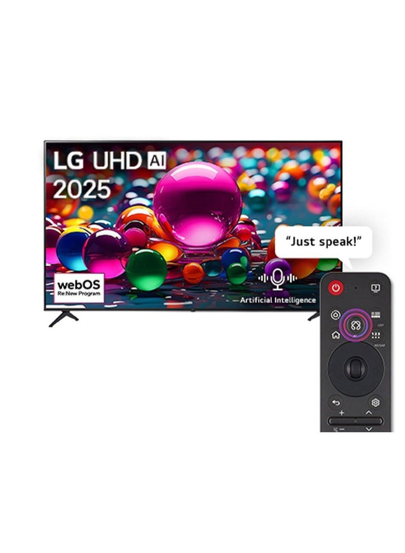 LG 55 inch UHD 4K Smart TV Black 55UA85006LA Black - Image 1