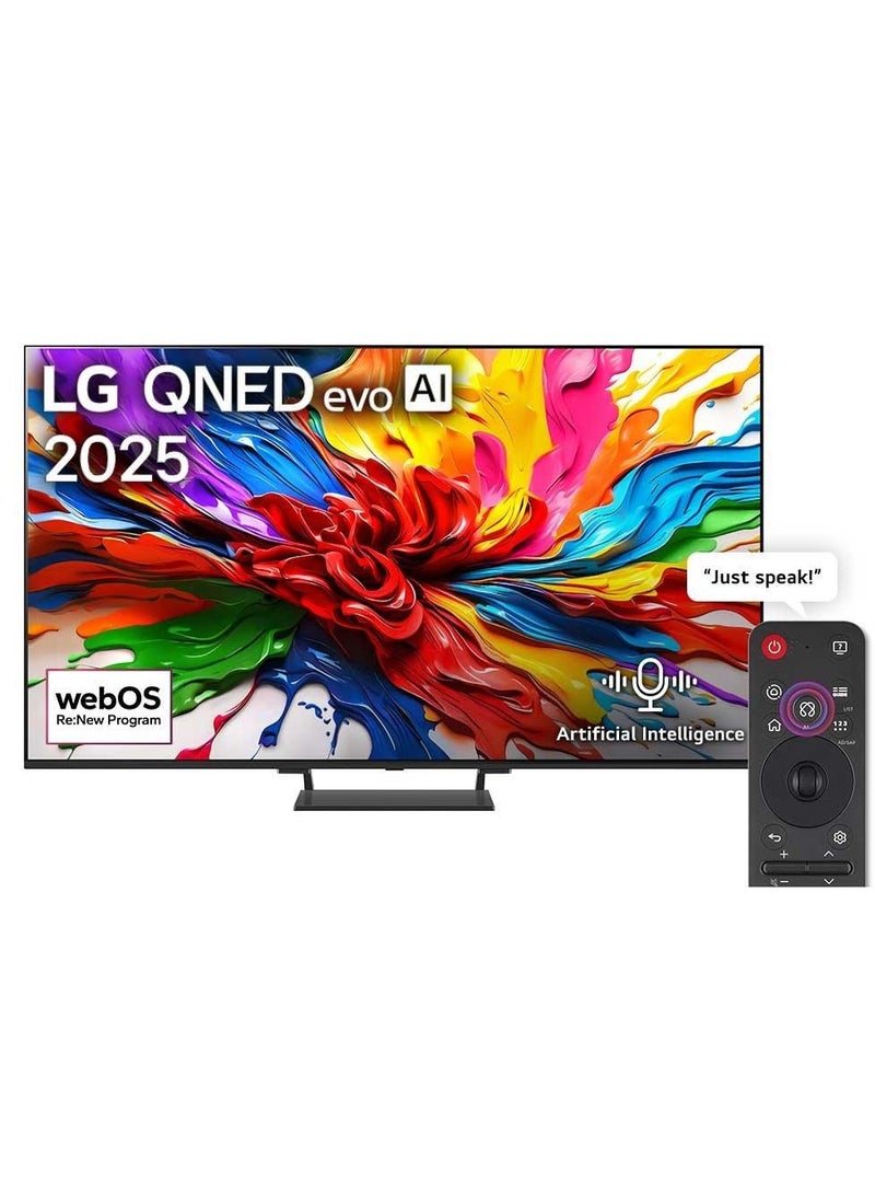 إل جي 100 inch  Mini LED 4K Smart TV AI 144 Hz VRR 100QNED86A6 black - Image 1