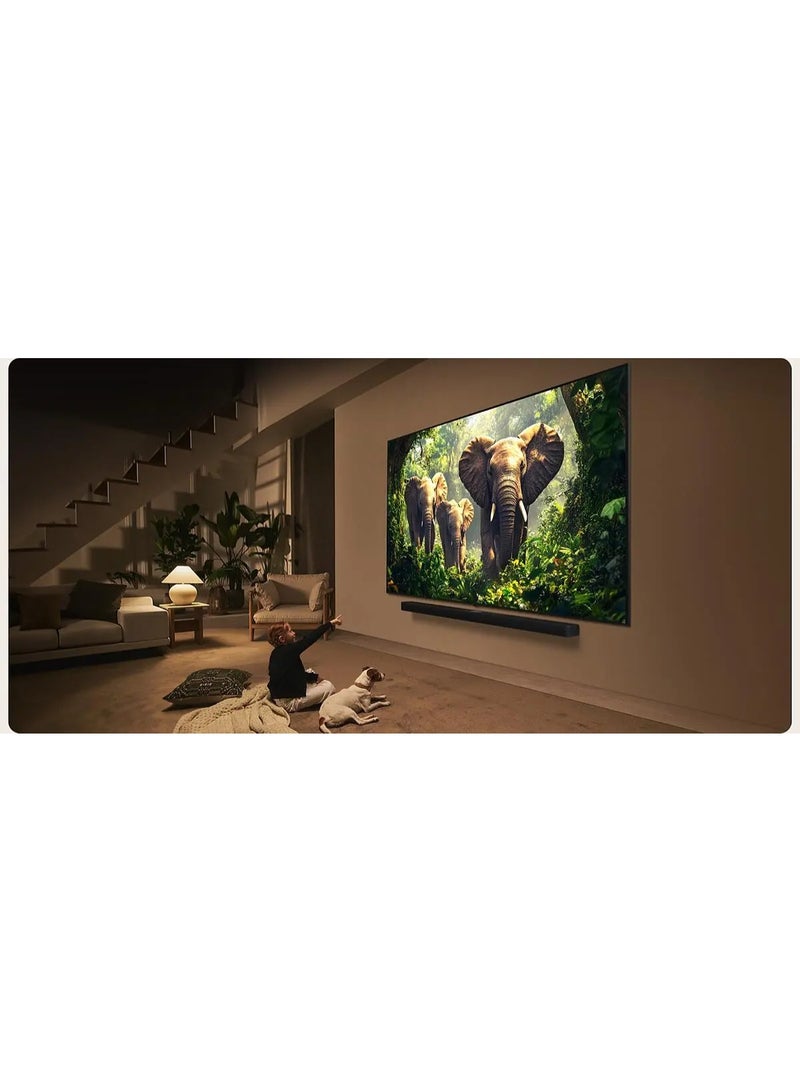 إل جي 100 inch  Mini LED 4K Smart TV AI 144 Hz VRR 100QNED86A6 black - Image 3