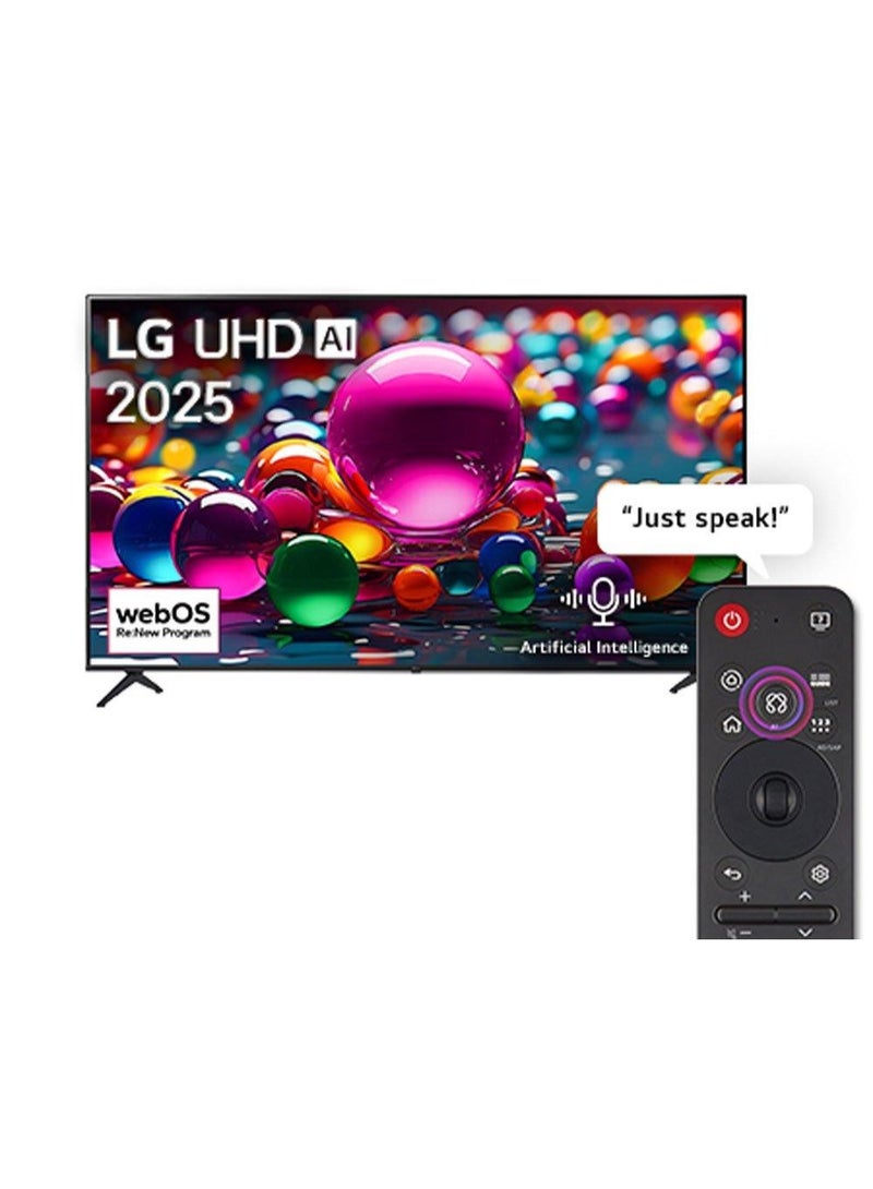 LG 43 inch  UHD 4K Smart TV Black 43UA85006LA Black - Image 1