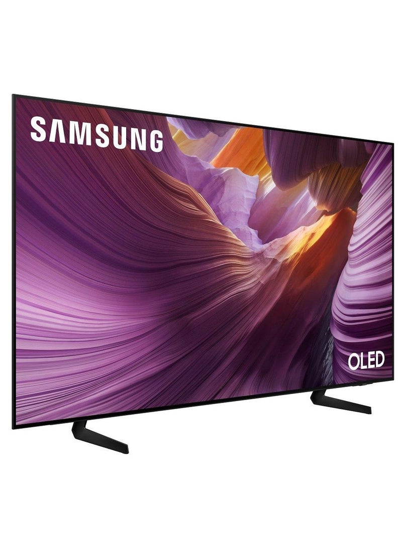 Samsung 83 Inch OLED TV 4K AI Upscaling 120Hz Anti Reflection, Model Year 2025, 2 Years Warranty - QA83S85FAEXSA Black - Image 3